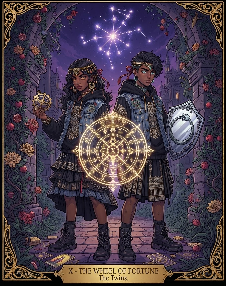 The Twins as Wheel of Fortune