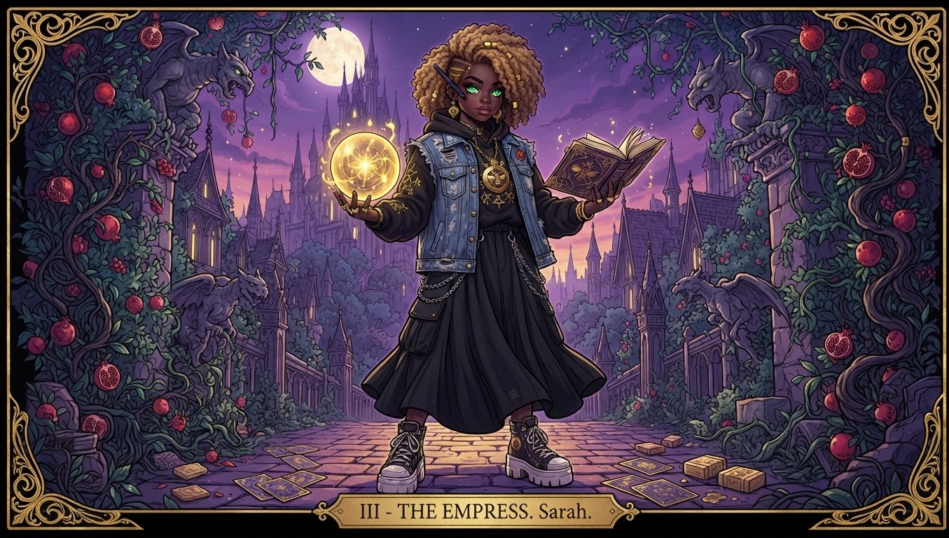 Sarah as The Empress